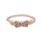 Bague 52 Bague Chaumet, "Jeux de Liens", or rose et diamants. 58 Facettes 34393