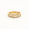 Bague Bague Bande Pavée 58 Facettes LP477