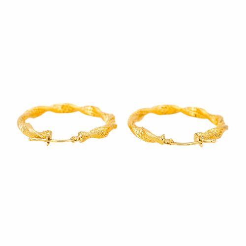 Boucles d'oreilles Boucles d'oreilles Créoles Or jaune 58 Facettes 4137660CN