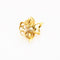 Boucles d'oreilles Boucles d'oreilles clips vintage diamants or jaune et platine 58 Facettes