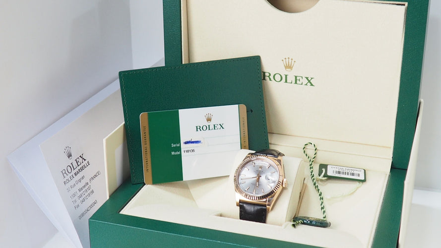 Montre Montre Rolex Day_Date en or rose 36 58 Facettes 32230