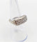 Bague 52 Bague tank art déco or blanc et diamants 58 Facettes A05400