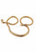 Collier Collier en chute maille palmier or jaune 58 Facettes