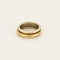 Bague 49.5 MAUBOUSSIN - Alliance or jaune et or blanc 58 Facettes PAL2835