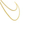 Collier Collier-Sautoir vintage, or jaune 750/000, maille fantaisie. 58 Facettes 34932