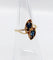 Bague 51 Bague vintage toi et moi or jaune, saphirs 58 Facettes A05847
