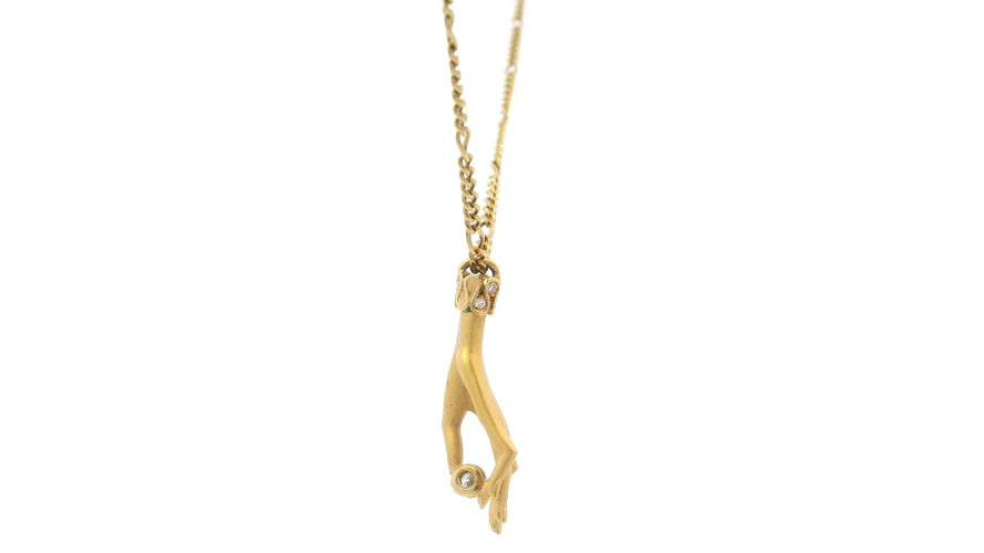 Collier Carrera y Carrera - collier en or avec pendentif en diamant 58 Facettes 240533