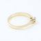 Bague Bague solitaire en or jaune avec diamant taille brillant 58 Facettes 130003