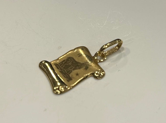 Pendentif Pendentif capricorne or jaune 58 Facettes LP582/3