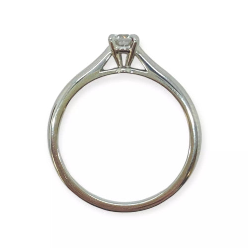 Bague 51 CARTIER - Bague 1895 Solitaire platine 58 Facettes 330065068