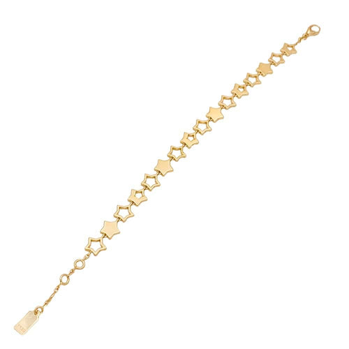 Bracelet Bracelet Fred, "Star", or jaune et diamants. 58 Facettes 35028
