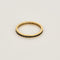Bague 59.5 Alliance en or jaune et saphirs 58 Facettes CHAL01932