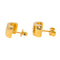 Boucles d'oreilles Boucles d'oreilles Demies créoles Or jaune 58 Facettes 3786178CN