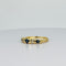 Bague Bague vintage avec saphirs bleus et diamants 58 Facettes 2505010