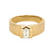 Bague 56 Bague solitaire or jaune et diamant 58 Facettes 23/266A