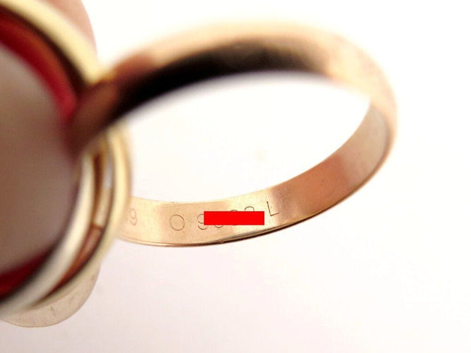 Bague 49 bague must de CARTIER trinity mm taille 49 en 3 ors 18k 3 s 750 58 Facettes 267693