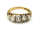 Bague 51 Bague Jarretière fin 19ème or et diamants 58 Facettes