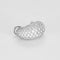 Boucles d'oreilles Paire de Demi-Créoles en or blanc et diamants 58 Facettes RAM3261X2