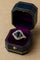 Bague 58 Bague en platine avec un saphir et des diamants 58 Facettes 50297