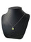 Collier Collier or blanc 18k & péridot 58 Facettes