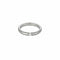 Bague 54 Bague or blanc et diamant 58 Facettes GAP1529