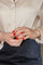 Bague 49 Mauboussin Bague Volupté et passion  Or blanc Rubis 58 Facettes 4117940CN