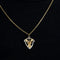 Pendentif Pendentif 3 ors en forme de bouclier 58 Facettes LP951/BET