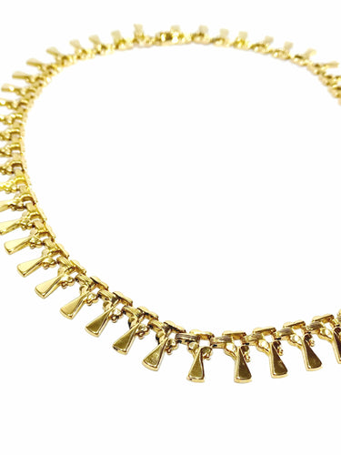Collier Collier en or rose 58 Facettes