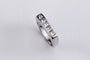 Bague 53 Bague Princesse Or blanc Diamants 58 Facettes