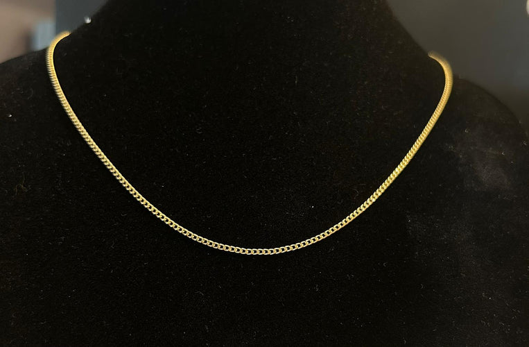 Collier Chaine Maille Anglaise 58 Facettes LP415