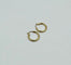 Boucles d'oreilles Boucles d’oreilles créole or jaune 58 Facettes