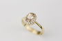 Bague 55 Bague Marguerite Morganite 58 Facettes