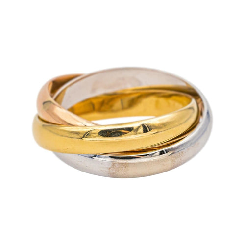 Bague 52 Cartier Bague Trinity Or rose, Or jaune, Or blanc 58 Facettes 4952741RV