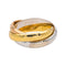 Bague 52 Cartier Bague Trinity Or rose, Or jaune, Or blanc 58 Facettes 4952741RV