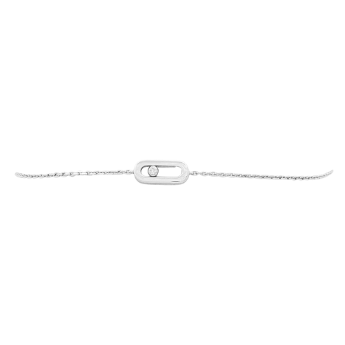 Bracelet Bracelet Messika, "Move Uno", or blanc, diamant. 58 Facettes 34821