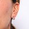 Boucles d'oreilles DINH VAN - Boucles d'oreilles or blanc et diamants 58 Facettes 99867