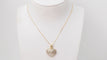 Collier 42 Collier coeur or jaune et diamants 58 Facettes 32593
