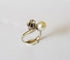 Bague 53 Bague Toi et Moi or blanc diamant et perle de culture 58 Facettes