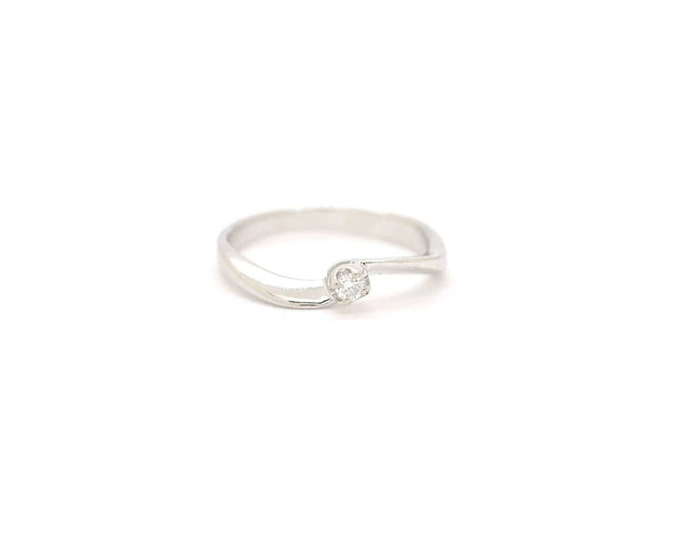 Bague Bague solitaire 0,04 ct 58 Facettes 13597