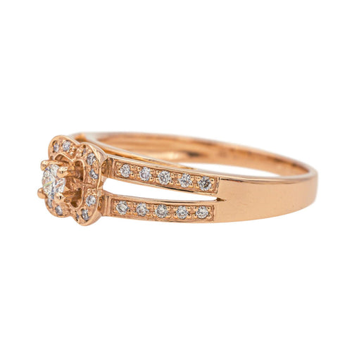 Bague 54 Mauboussin Bague Chance of love Or rose Diamant 58 Facettes 4098657RV