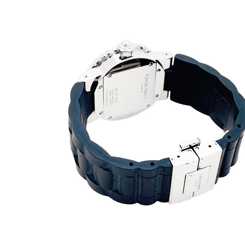 Montre Montre Chaumet, "Class-One", en acier et diamants. 58 Facettes 35158
