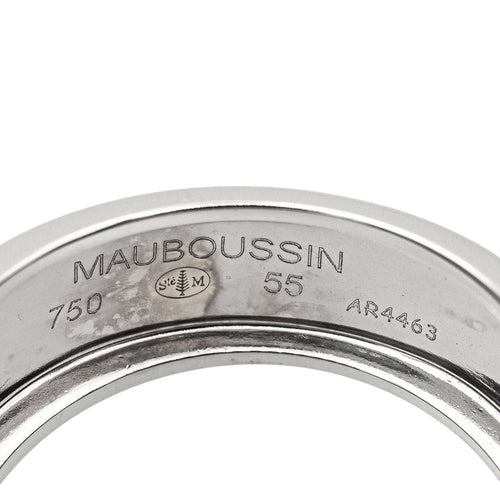Bague 55 Mauboussin Bague Etoile divine  Or blanc Diamant 58 Facettes 4002437CN