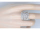 Witgouden ring vol gezet met diamanten 5.50 carat 58 Facettes 2042