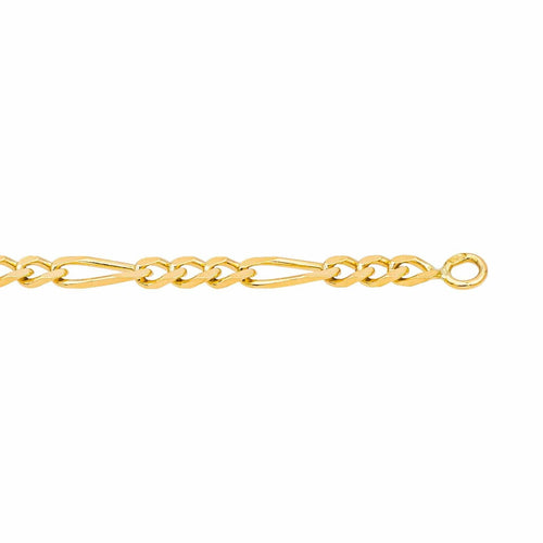 Bracelet Bracelet Maille figaro Or jaune 58 Facettes 4799495CN
