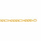 Bracelet Bracelet Maille figaro Or jaune 58 Facettes 4799495CN