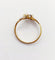 Bague 52 Bague toi et moi antique or, diamant et perle 58 Facettes A05423