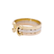Bague 53 Bague Cartier, "Double C", trois tons d'or 58 Facettes 34388