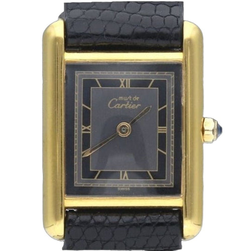 Montre Cartier Montre Tank Vermeil 58 Facettes MT41707