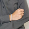 Bracelet Bracelet ligne Art Déco en platine et diamants 58 Facettes