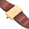 Montre Montre Cartier, "Divan", or jaune, cuir. 58 Facettes 34874